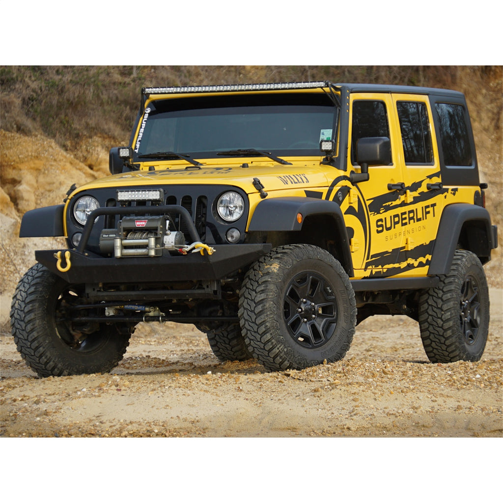 Superlift K941 4in. Lift Kit-07-18 Wrangler JK-4-door-w/SL Shocks for Select Jeep Wrangler, Jeep Wrangler JK