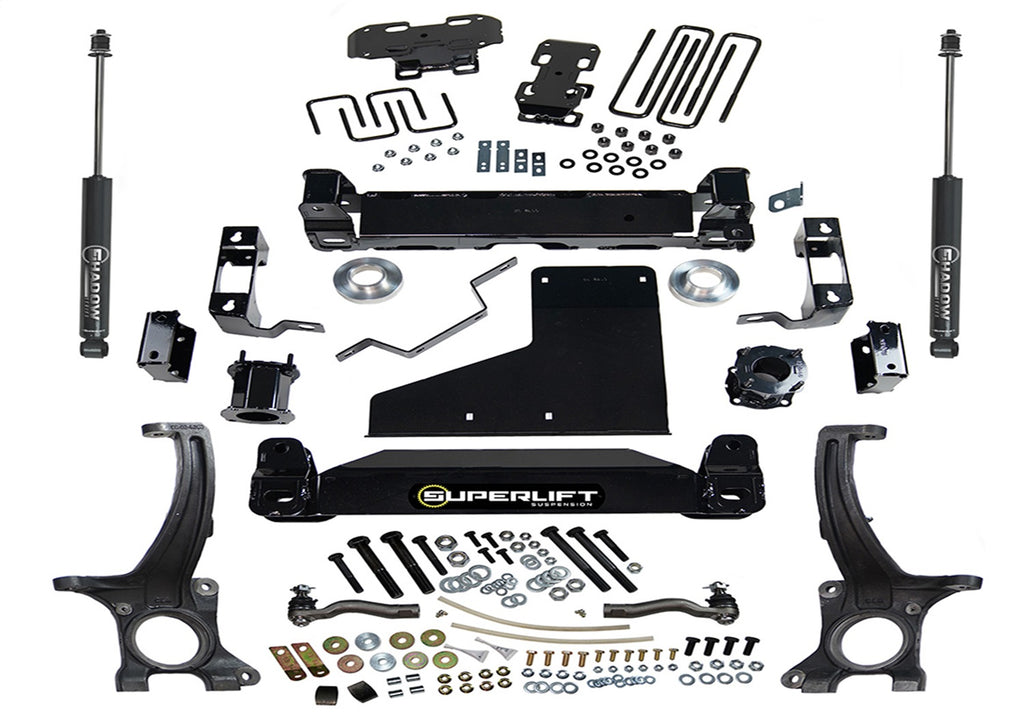 Superlift K963 4.5in. Lift Kit-07-21 Tundra-w/SL Rr Shcks (non-TRD Pro/Rock Warrior/XSP-X) for Select Toyota Tundra