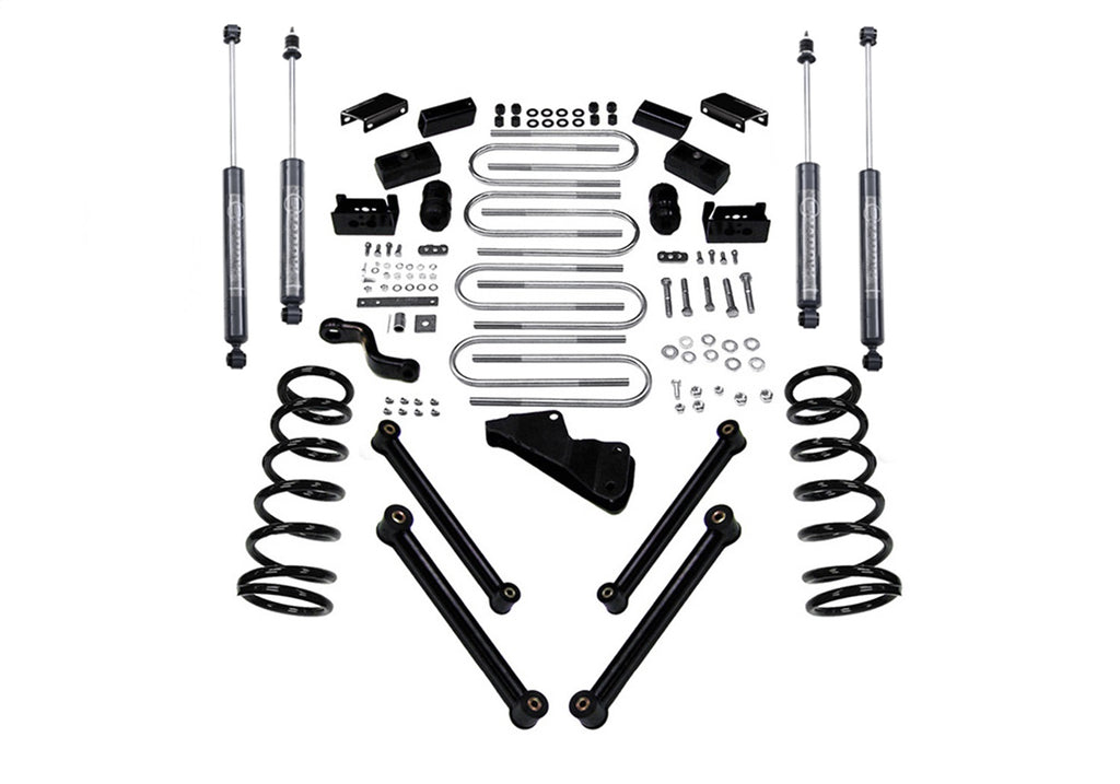 Superlift K967B 6in. Lift Kit-10-13 Ram 2500/10-12 3500 4WD-Diesel-w/Bilstein Shocks for Select Dodge Ram 2500, Dodge Ram 3500, Ram 2500, Ram