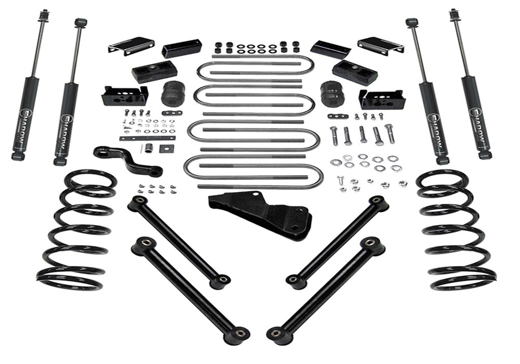 Superlift K967 6in. Lift Kit-10-13 Ram 2500/10-12 3500 4WD-Diesel-w/SL Shocks for Select Dodge Ram 2500, Dodge Ram 3500, Ram 2500, Ram