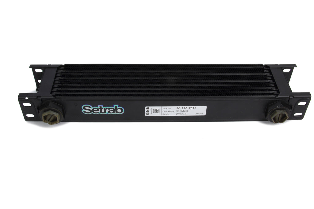 SETRAB OIL COOLERS 50-910-7612 Series-9 Oil Cooler 10 Row w/M22 Ports