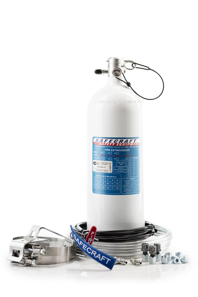 SAFECRAFT LT10JAB 10 Lb Fire System Novec Pull Cable Drag Race