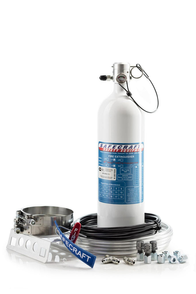 SAFECRAFT LT5JAB Fire System 5lb Novec Pull Cable SFI Drag Race
