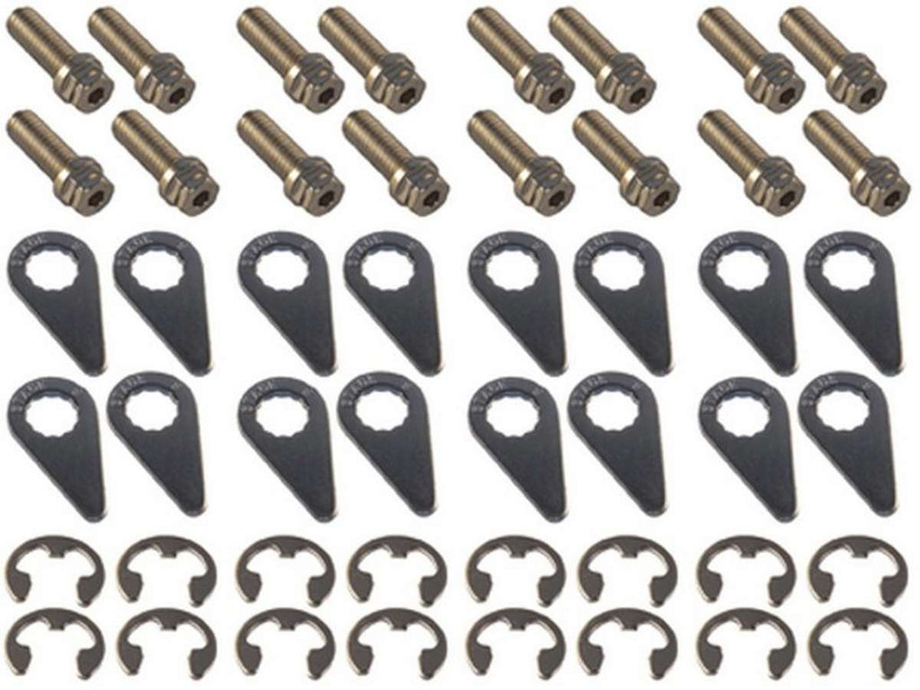 STAGE 8 FASTENERS 8912A Header Bolt Kit - 6pt. 3/8-16 x 1in (16)