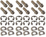 STAGE 8 FASTENERS 8951 S/S Header Bolt Kit - 6pt. 3/8-16 x 1in (12)