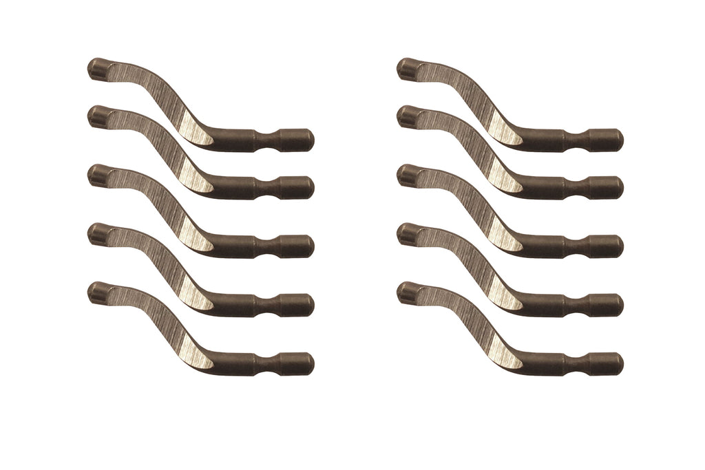 SHAVIV USA 29012-10 Deburring Blade B10 10PK Hi-Speed Steel
