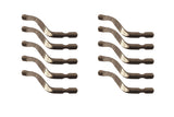 SHAVIV USA 29012-10 Deburring Blade B10 10PK Hi-Speed Steel