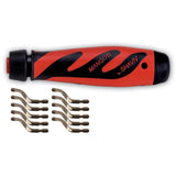 SHAVIV USA 29249 Bonus Pack Handle Plus 10 B10 Blades