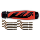 SHAVIV USA 29250 Bonus Pack Handle Plus 10 E100 Blades
