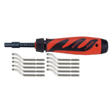 SHAVIV USA 29254 Bonus Pack Handle Plus 10 E100S Blades