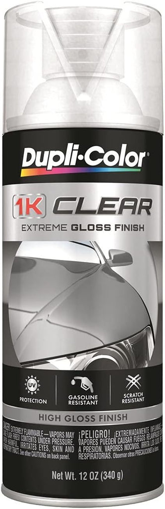 DUPLI-COLOR/KRYLON 1KCG 1K Extreme Clear Coat Gloss Finish 12oz Can