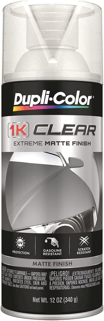 DUPLI-COLOR/KRYLON 1KCM 1K Extreme Clear Coat Matte Finish 12oz Can