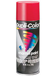DUPLI-COLOR/KRYLON DA1640 Cherry Red Enamel Paint 12oz