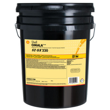 Shell Oil 550041740 Omala S2 GX 220 - Pail