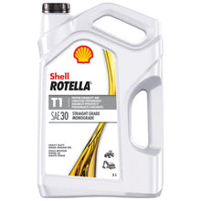 Load image into Gallery viewer, Shell Oil 550054460 Rotella T1 30W Straight Grade HD Diesel Engine Oil - 5L