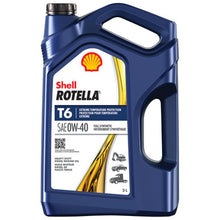 Load image into Gallery viewer, Shell Oil 550054528 Rotella T6 0W40 CK4 HD Synthetic Diesel Engine Oil - 5L