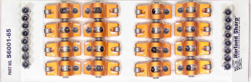 SHARP ROCKERS S6001-65 Pontiac Rocker Arms - 1.65 Ratio 7/16 Stud