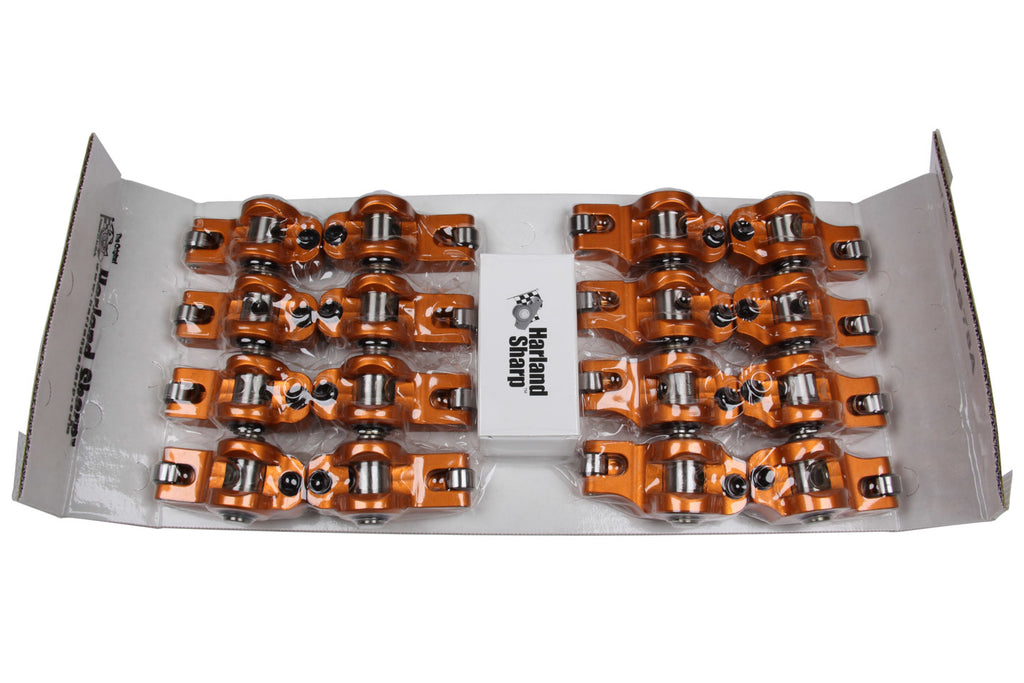 SHARP ROCKERS SLS78A GM LS7 Rocker Arm Kit - 1.8 Ratio Adjustable