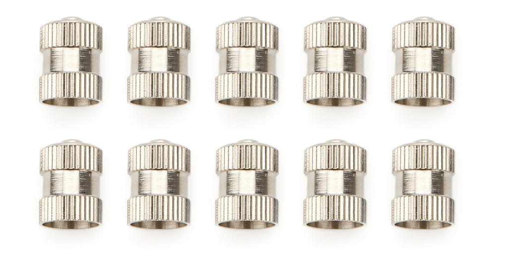 SHURTRAX 80110 Valve Stem Cap Stainless Set of 10