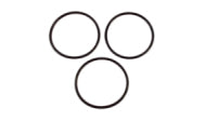 SEALS-IT AS9188OR3 Axle Seal O-Ring Kit - Red