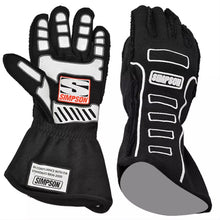 Load image into Gallery viewer, SIMPSON SAFETY 21300LK-O Competitor Glove Large Black Outer Seam
