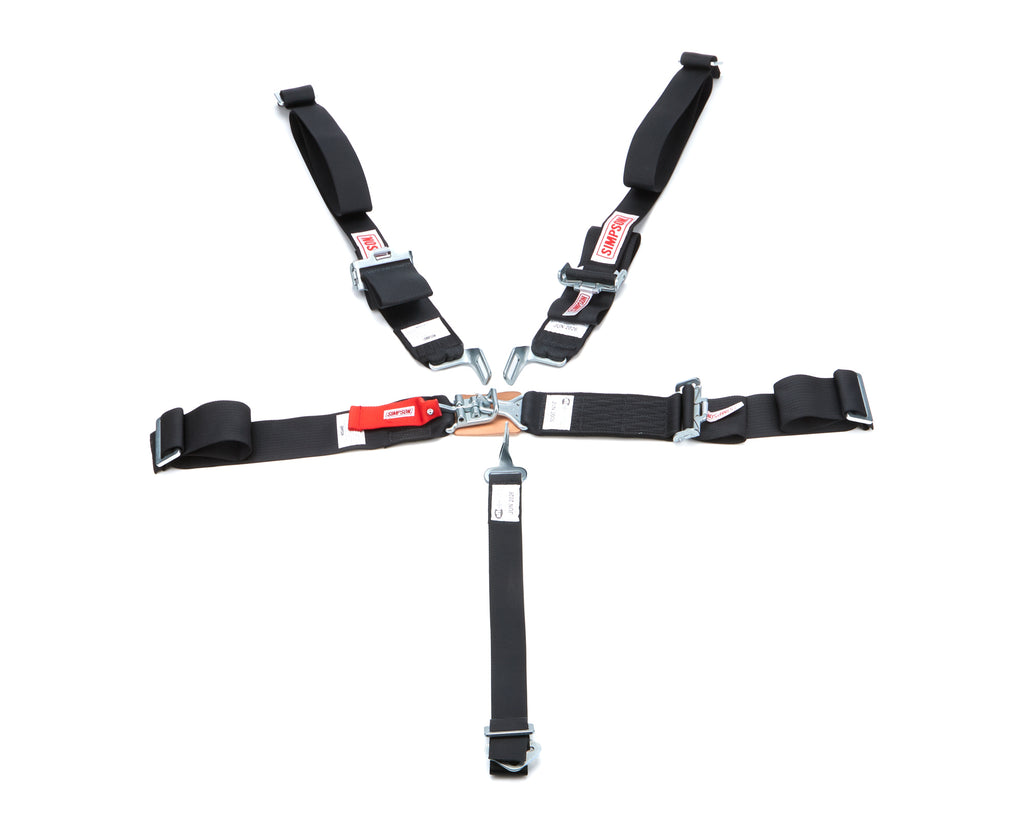 SIMPSON SAFETY 29066BKH Harness Sprint W/A P/D Black Hans No RH Adjust