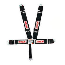 Load image into Gallery viewer, SIMPSON SAFETY 29073BK 5-PT Harness System FX P/D B/I Ind 62in