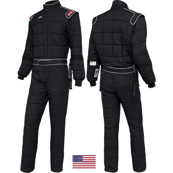 SIMPSON SAFETY 4902331 Suit Black Large Drag SFI-15