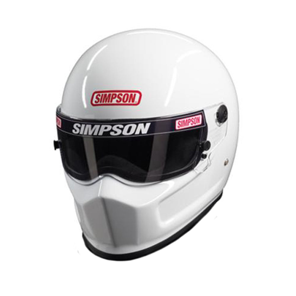 SIMPSON SAFETY 7210011 Helmet Super Bandit Small White SA2020