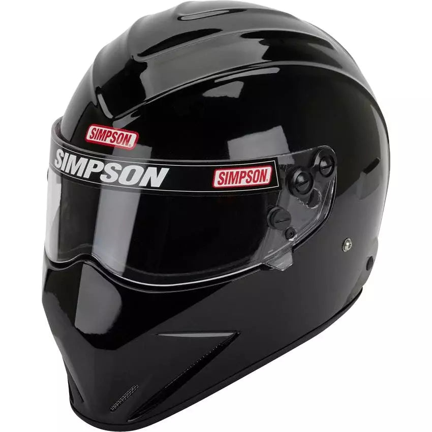 SIMPSON SAFETY 7297182 Helmet Diamondback 7-1/8 Black SA2020