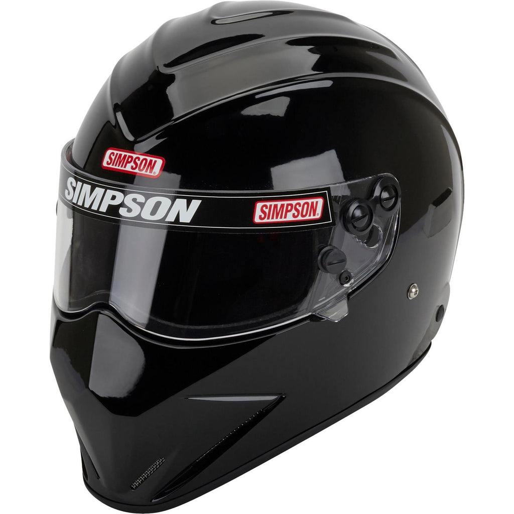 SIMPSON SAFETY 7297382 Helmet Diamondback 7-3/8 Black SA2020