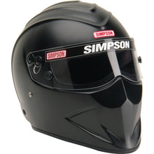 Load image into Gallery viewer, SIMPSON SAFETY 7297388 Helmet Diamondback 7-3/8 Flat Black SA2020