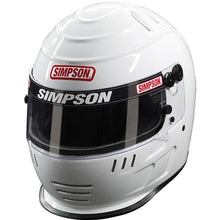 Load image into Gallery viewer, SIMPSON SAFETY 7707141 Helmet Speedway Shark 7-1/4 White SA2020