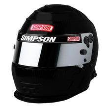Load image into Gallery viewer, SIMPSON SAFETY 7707188 Helmet Speedway Shark 7-1/8 Flat Black SA2020