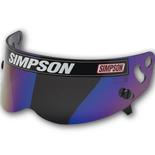 Load image into Gallery viewer, SIMPSON SAFETY 89402 Shield Iridium/Metalized Bandits/ Diamond Back
