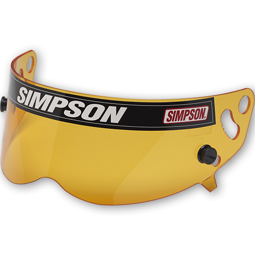 SIMPSON SAFETY 89403A Shield Amber/BlueBlocker Bandits/ Diamond Back