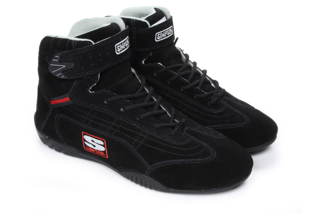 SIMPSON SAFETY AD400BK Adrenaline Shoe 4 Blk