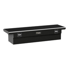 Load image into Gallery viewer, UWS SL-69-LP-BLK Chevrolet; Dodge; Ford; GMC... Truck Tool Box for Select Chevrolet C1500, Chevrolet C2500, Chevrolet C3500, Chevrolet K1500, Chevrolet K2500, Chevrolet K3500, Chevrolet Silverado 1500, Chevrolet Silverado HD, Chevrolet Silverado HD, Ford