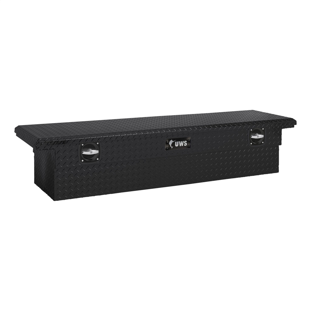 UWS SL-69-LP-MB Chevrolet; Dodge; Ford; GMC... Truck Tool Box for Select Chevrolet C1500, Chevrolet C2500, Chevrolet C3500, Chevrolet K1500, Chevrolet K2500, Chevrolet K3500, Chevrolet Silverado 1500, Chevrolet Silverado HD, Chevrolet Silverado HD, Ford