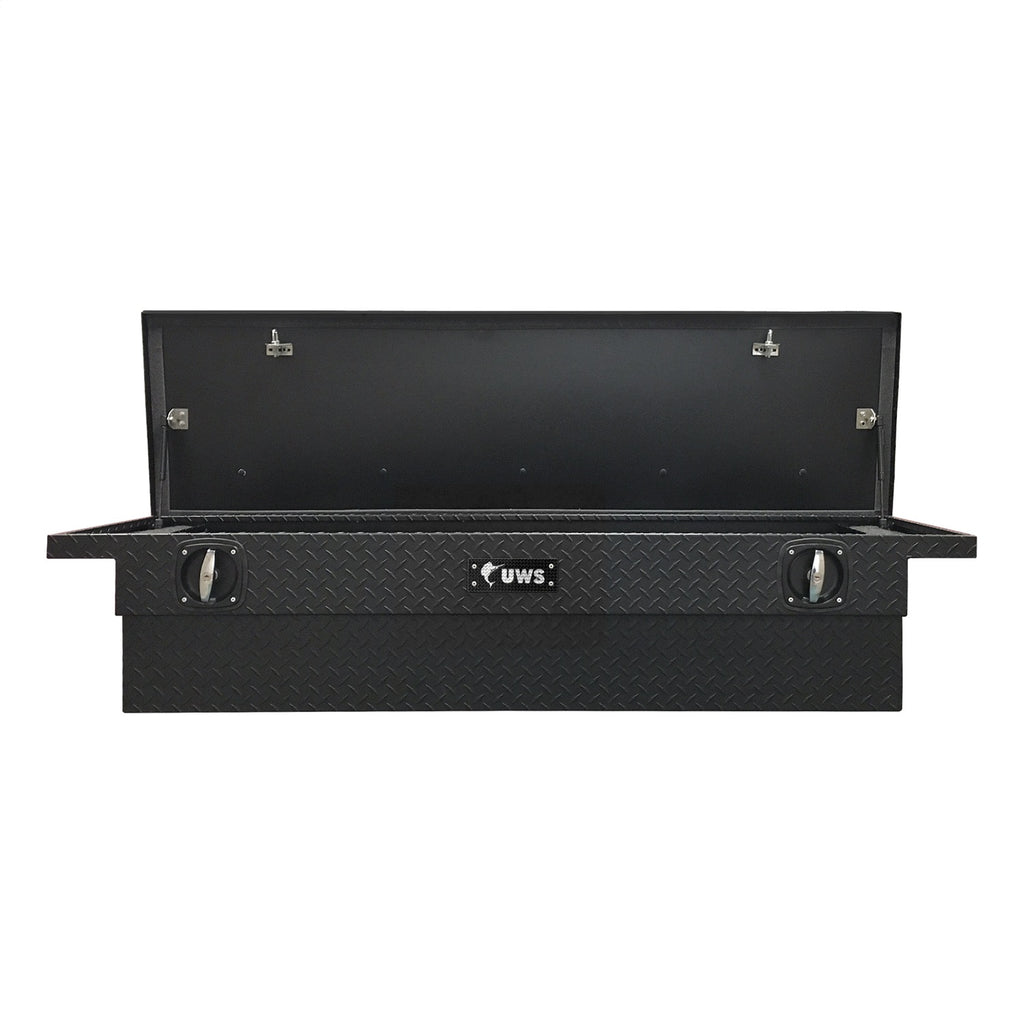UWS SL-69-LP-MB Chevrolet; Dodge; Ford; GMC... Truck Tool Box for Select Chevrolet C1500, Chevrolet C2500, Chevrolet C3500, Chevrolet K1500, Chevrolet K2500, Chevrolet K3500, Chevrolet Silverado 1500, Chevrolet Silverado HD, Chevrolet Silverado HD, Ford