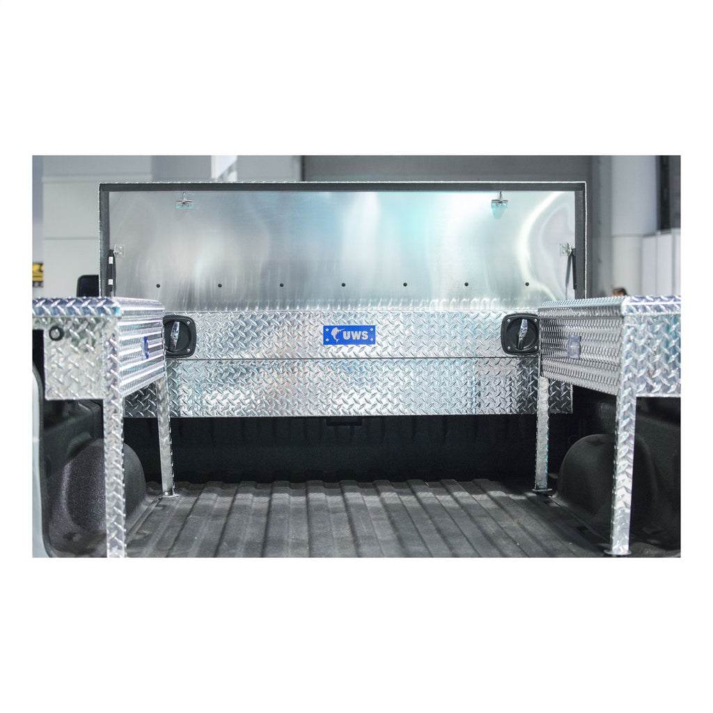 UWS SL-69-LP Chevrolet; Dodge; Ford; GMC... Truck Tool Box for Select Chevrolet Silverado 1500, Chevrolet Silverado Classic, Chevrolet Silverado LD, Chevrolet Silverado 2500, Chevrolet Silverado HD, Chevrolet Silverado HD Classic, Chevrolet Silverado