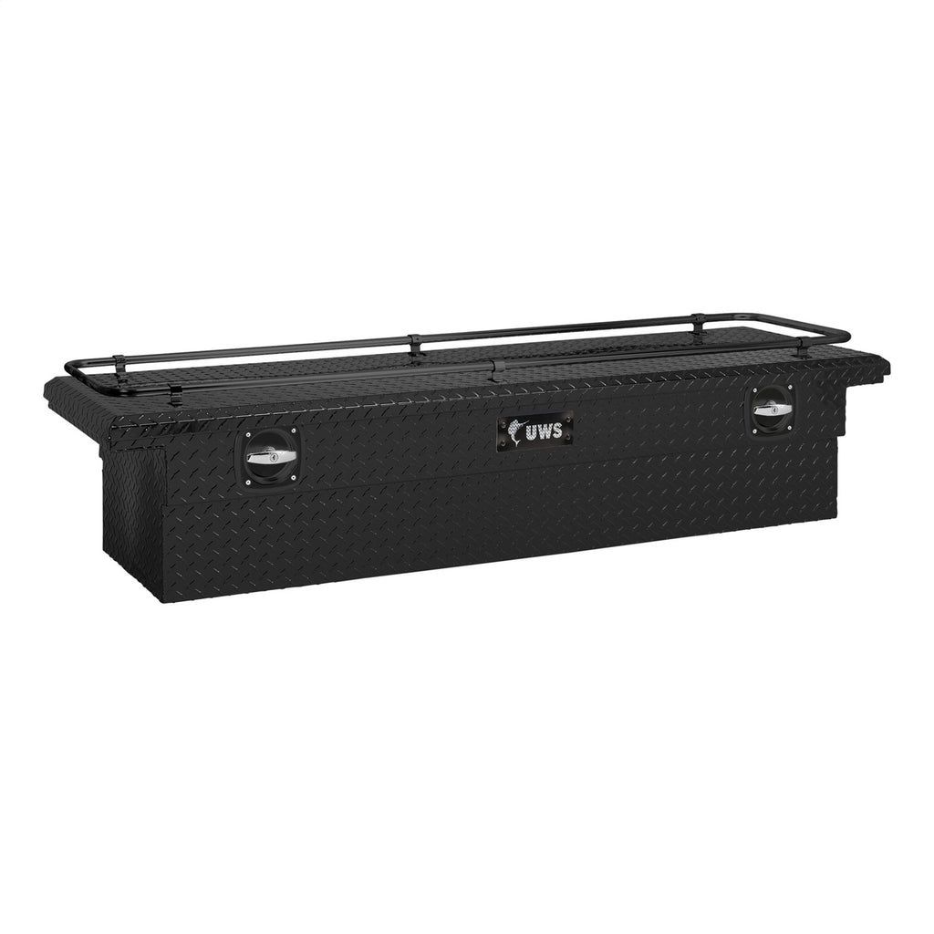 UWS SL-72-LP-MB-R Dodge; Ford; Ram Truck Tool Box for Select Ford F-250 Super Duty, Ford F-350 Super Duty, Ford F-450 Super Duty, Ram Classic, Ram 2500, Ram