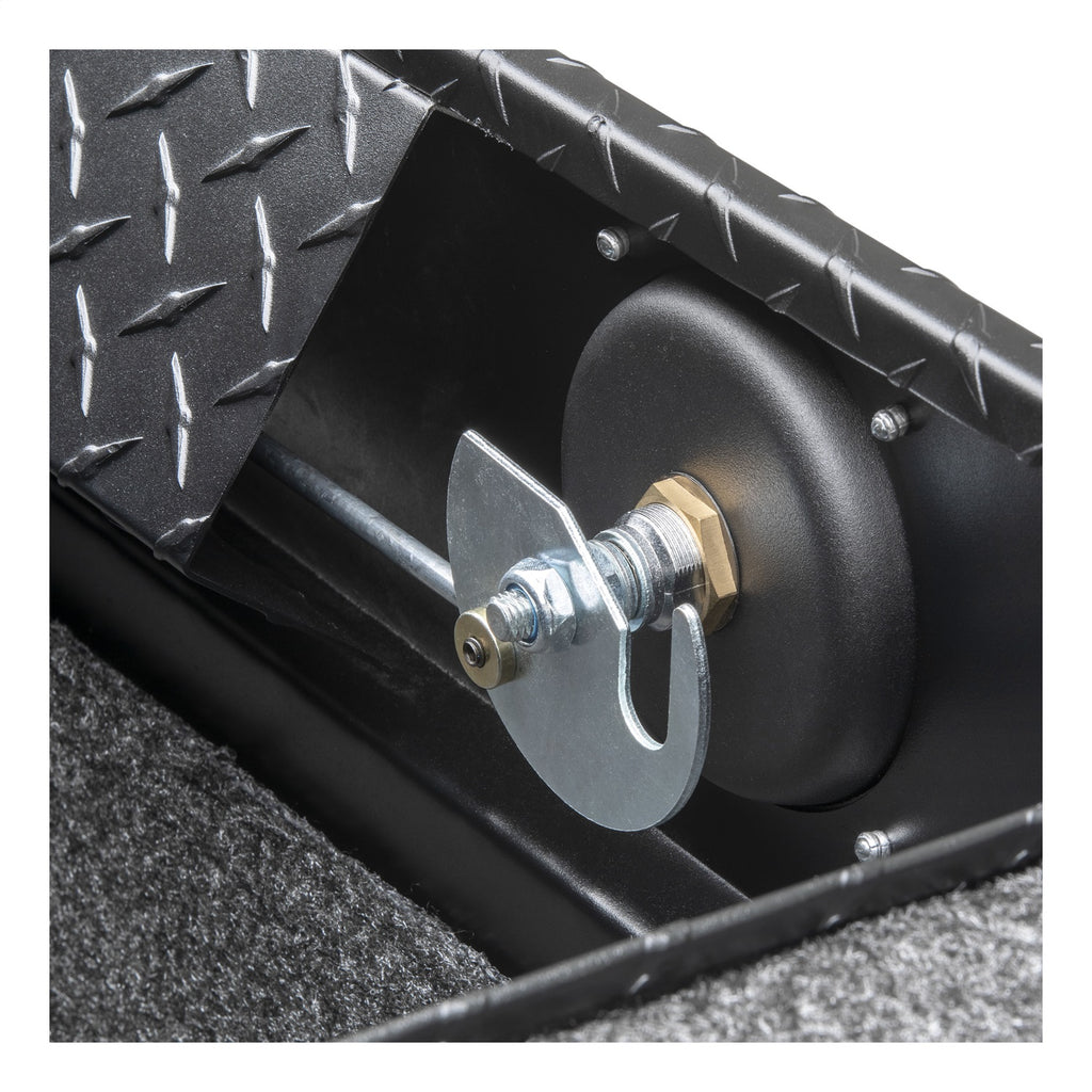 UWS SL-72-LP-MB Dodge; Ford; Ram Truck Tool Box for Select Ford F-250 Super Duty, Ford F-350 Super Duty, Ford F-450 Super Duty, Ram Classic, Ram 2500, Ram