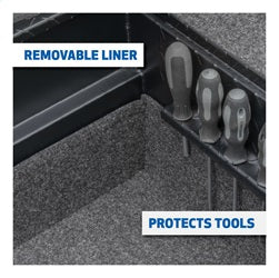 UWS SL-72-LP-MB Dodge; Ford; Ram Truck Tool Box for Select Ford F-250 Super Duty, Ford F-350 Super Duty, Ford F-450 Super Duty, Ram Classic, Ram 2500, Ram