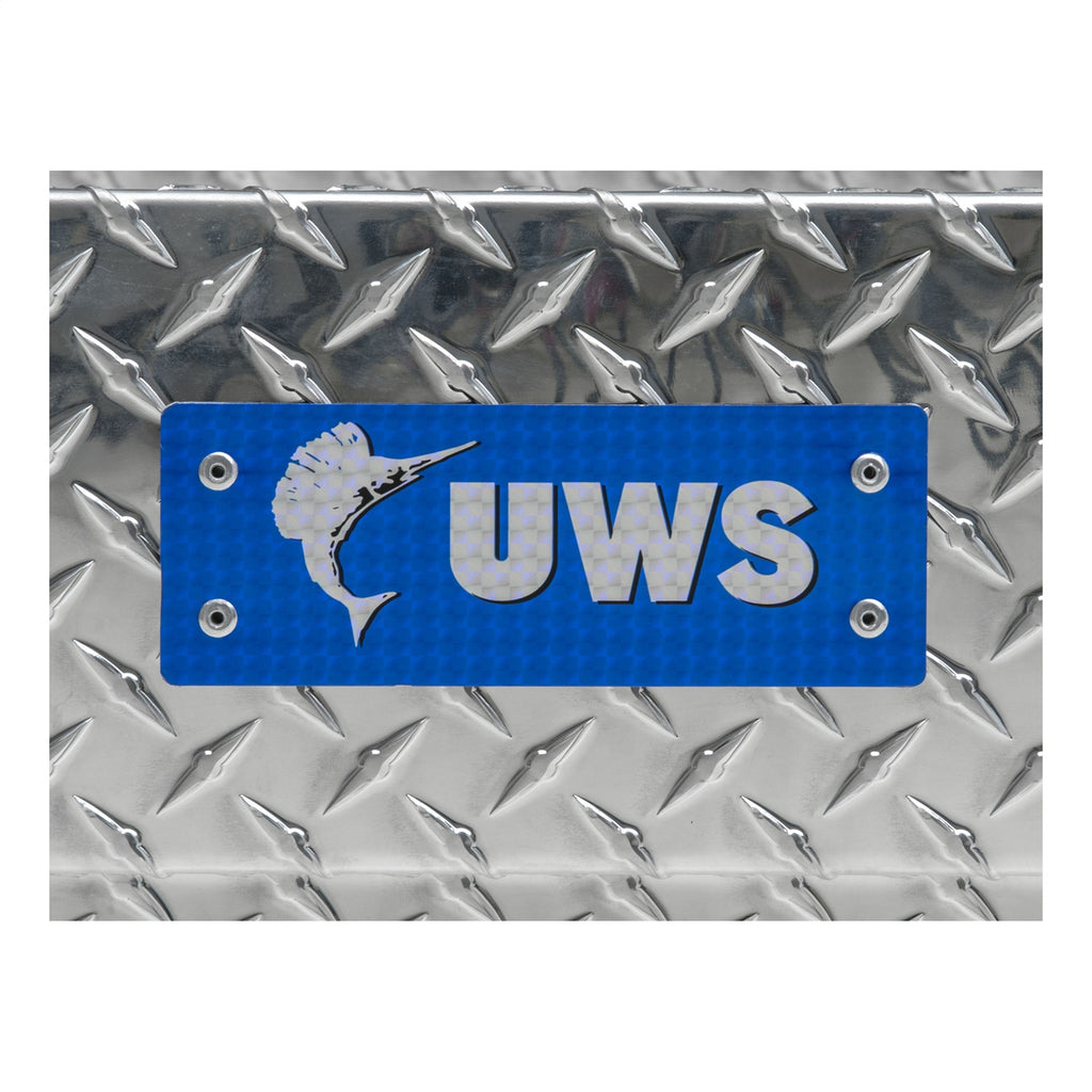 UWS SL-72-LP Dodge; Ford; Ram Truck Tool Box for Select Dodge Ram 1500, Dodge Ram 2500, Dodge Ram 3500, Ford F-250 Super Duty, Ford F-350 Super Duty, Ford F-450 Super Duty, Ram 1500, Ram Classic, Ram 2500, Ram