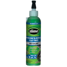 Load image into Gallery viewer, Slime 10007 Prevent and Repair Tire Sealant - 237mL (Small Tires)