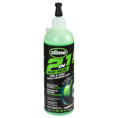 Slime 10193-2 2-in-1 Tire and Tube Sealant - 473mL
