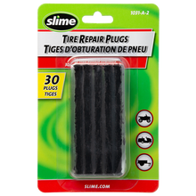 Load image into Gallery viewer, Slime 1031-A-2 Tire Repair Plugs, 30-Pack Black