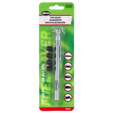 Load image into Gallery viewer, Slime 24026SL 20-120 PSI Pencil Tire Pressure Gauge with Valve Caps