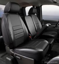 Load image into Gallery viewer, FIA SL69-58 BLK/BLK SL60 Series - Leatherlite Simulated Leather Custom Fit Front Seat Cover- Black for Select Ram 2500, Ram 3500, Ram 4500, Ram